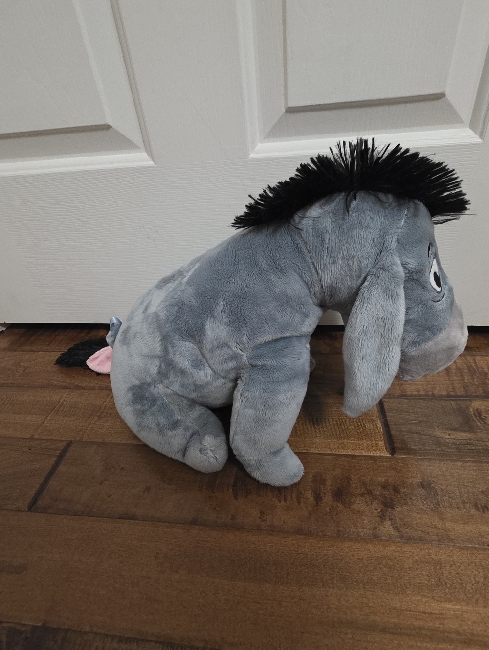 Disney Store Eeyore Plush Winnie The Pooh Grey Detachable Tail - Picture 12 of 12